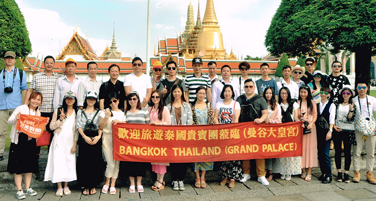 銷售達標冠軍組 泰國游
